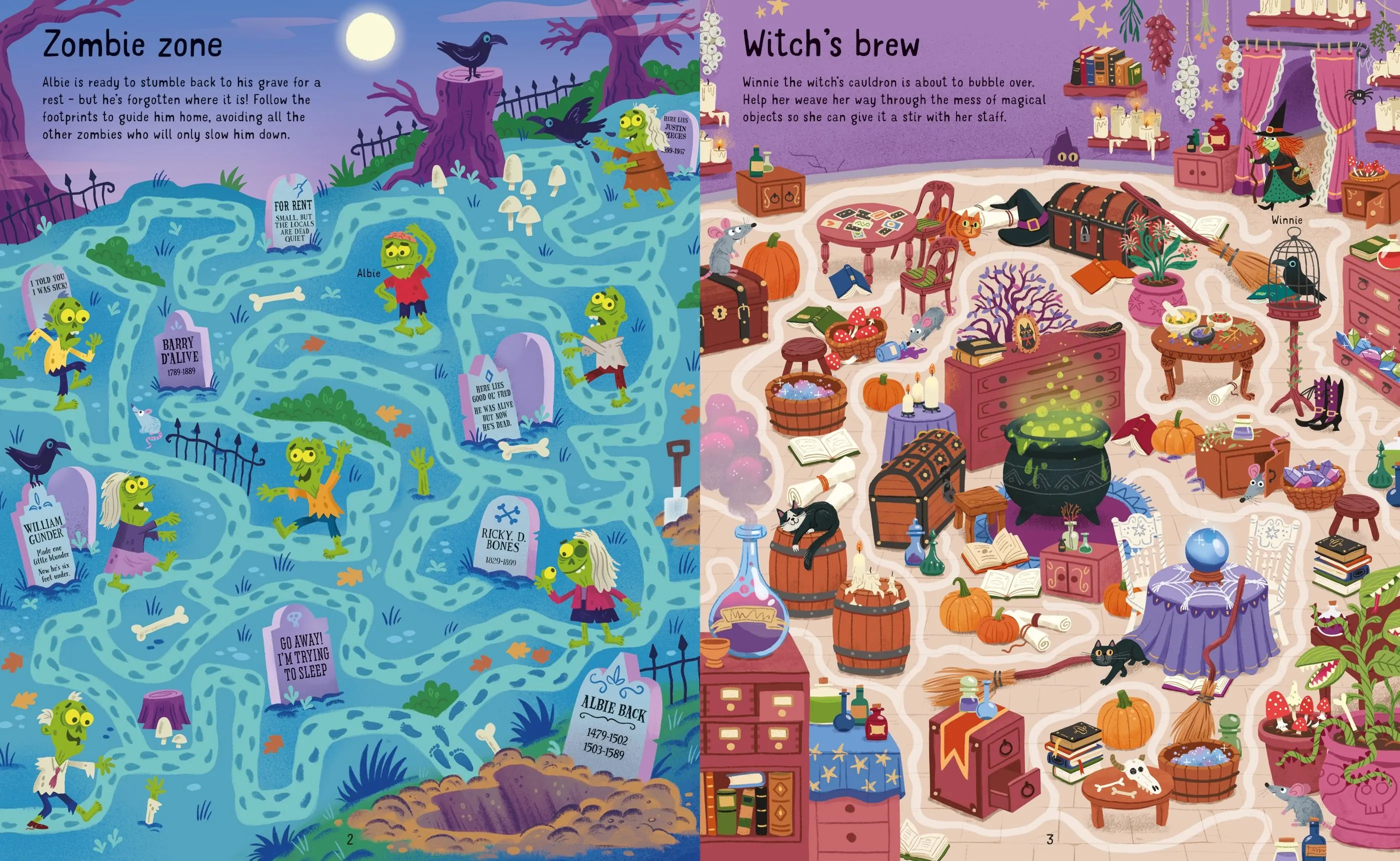 ■ Halloween Mazes