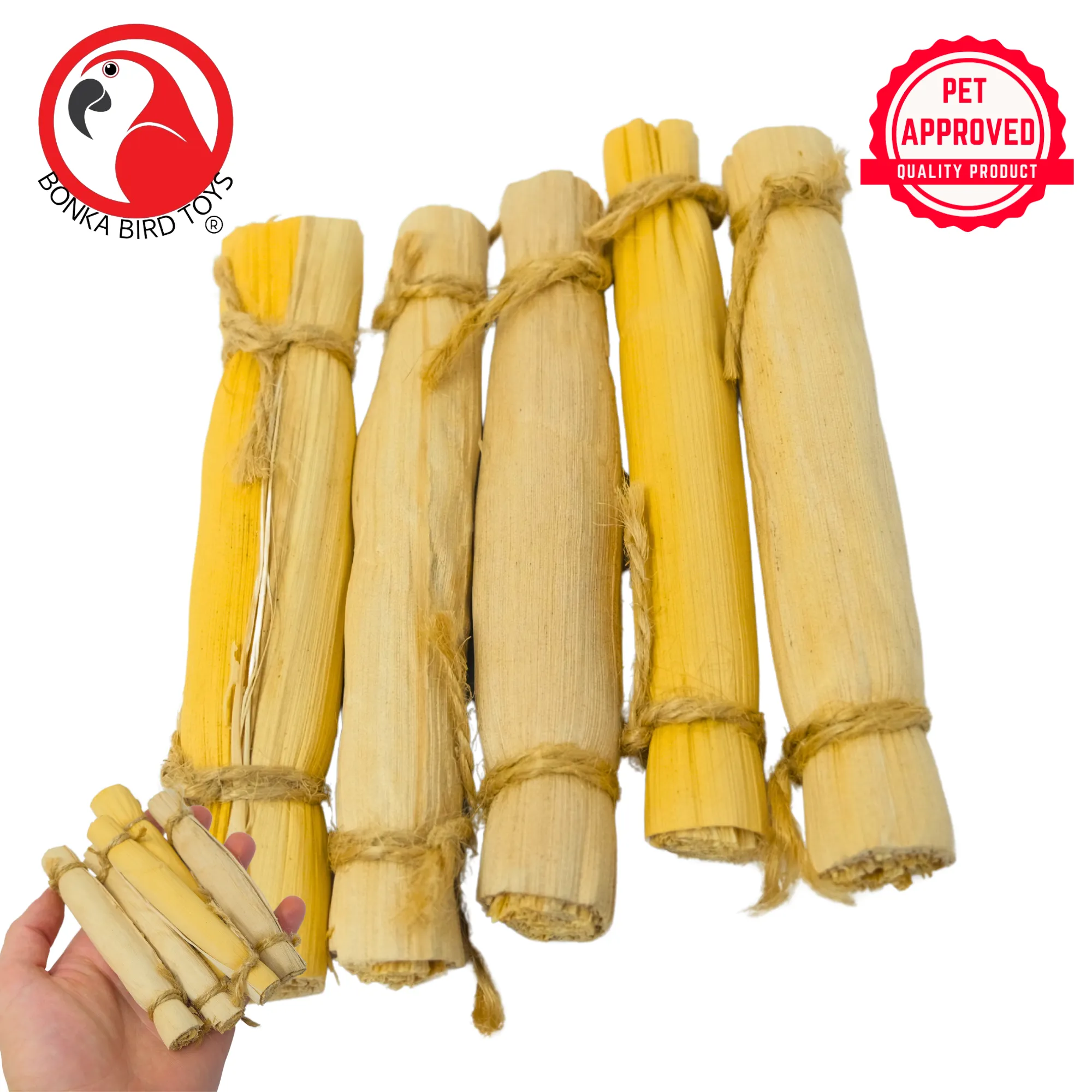 2375 Pk5 4-Inch Banana Leaf Sticks