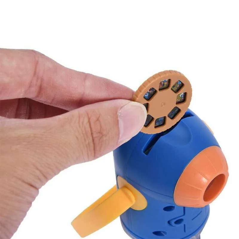 4 in 1 Kids Storybook Torch Projector Educational Toys Starlight Lamp