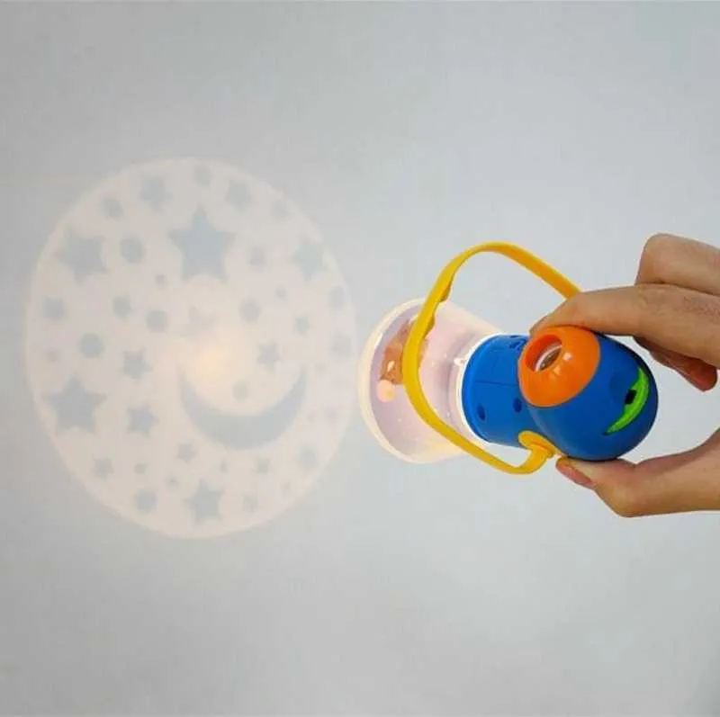 4 in 1 Kids Storybook Torch Projector Educational Toys Starlight Lamp