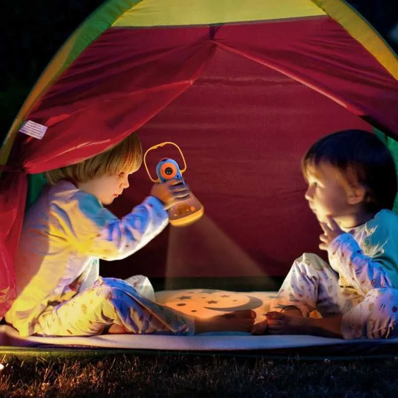 4 in 1 Kids Storybook Torch Projector Educational Toys Starlight Lamp