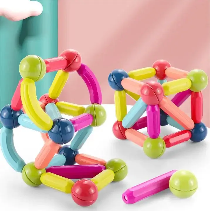 42Pcs Magnetic Puzzle Sticks Set