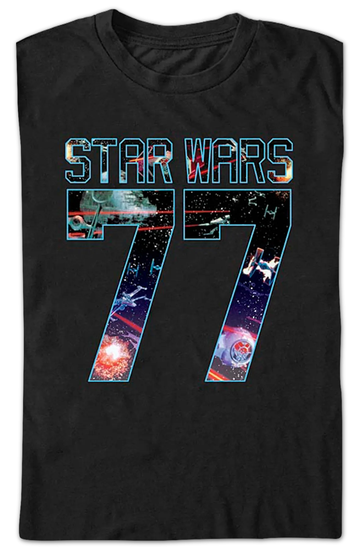 77 Chase Scene Star Wars T-Shirt