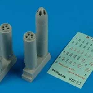 Aerobonus Details 1/48 B13L Soviet Rocket Launchers Resin Kit