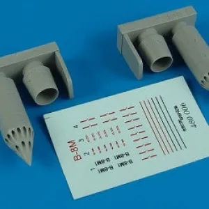 Aerobonus Details 1/48 B8M Soviet Rocket Launchers Resin Kit