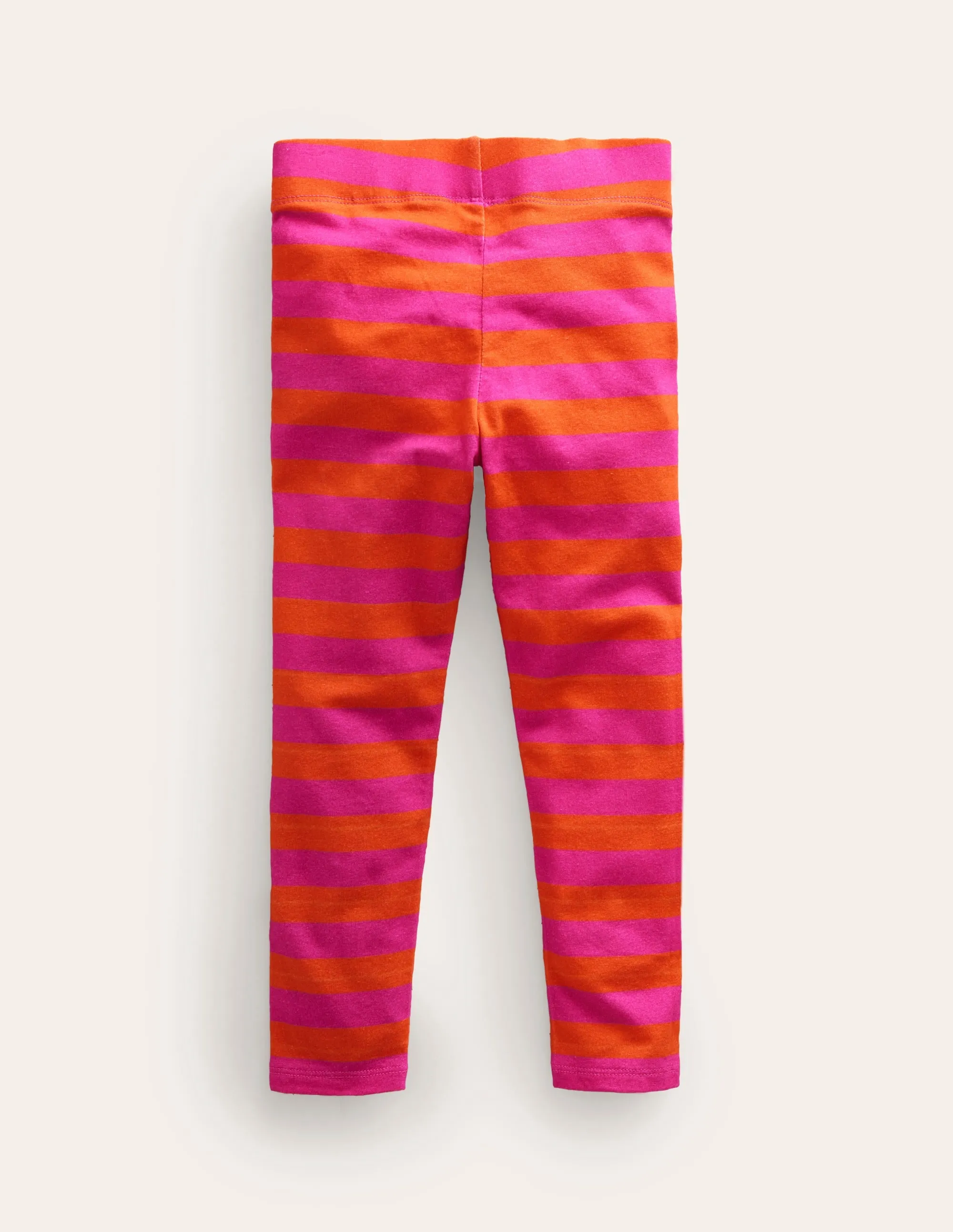 Appliqué Leggings-Pink/ Orange Cats