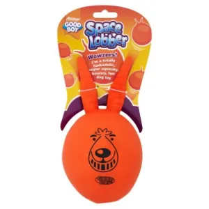 Armitage Space Hopper Dog Toy in Orange