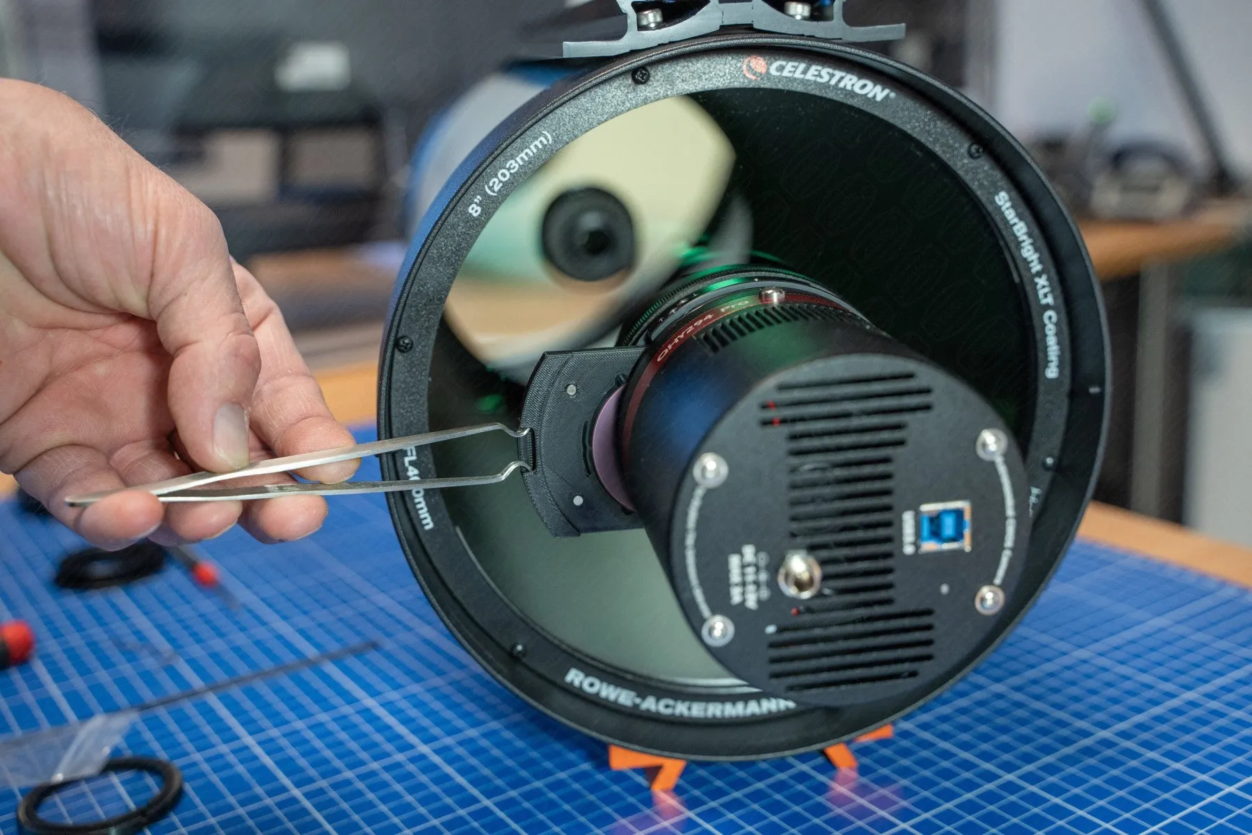 Baader FCCT (Filter Changer Camera Tilter) for RASA 8" and QHY cameras