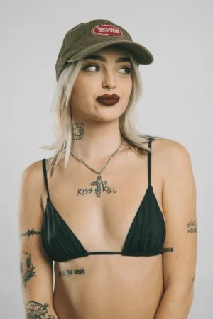 BILLY BONES CLUB BONES BARB DAD CAP - KHAKI DESSERT