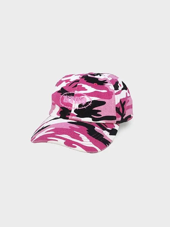 BILLY BONES CLUB BONES BARB DAD HAT - PINK CAMO