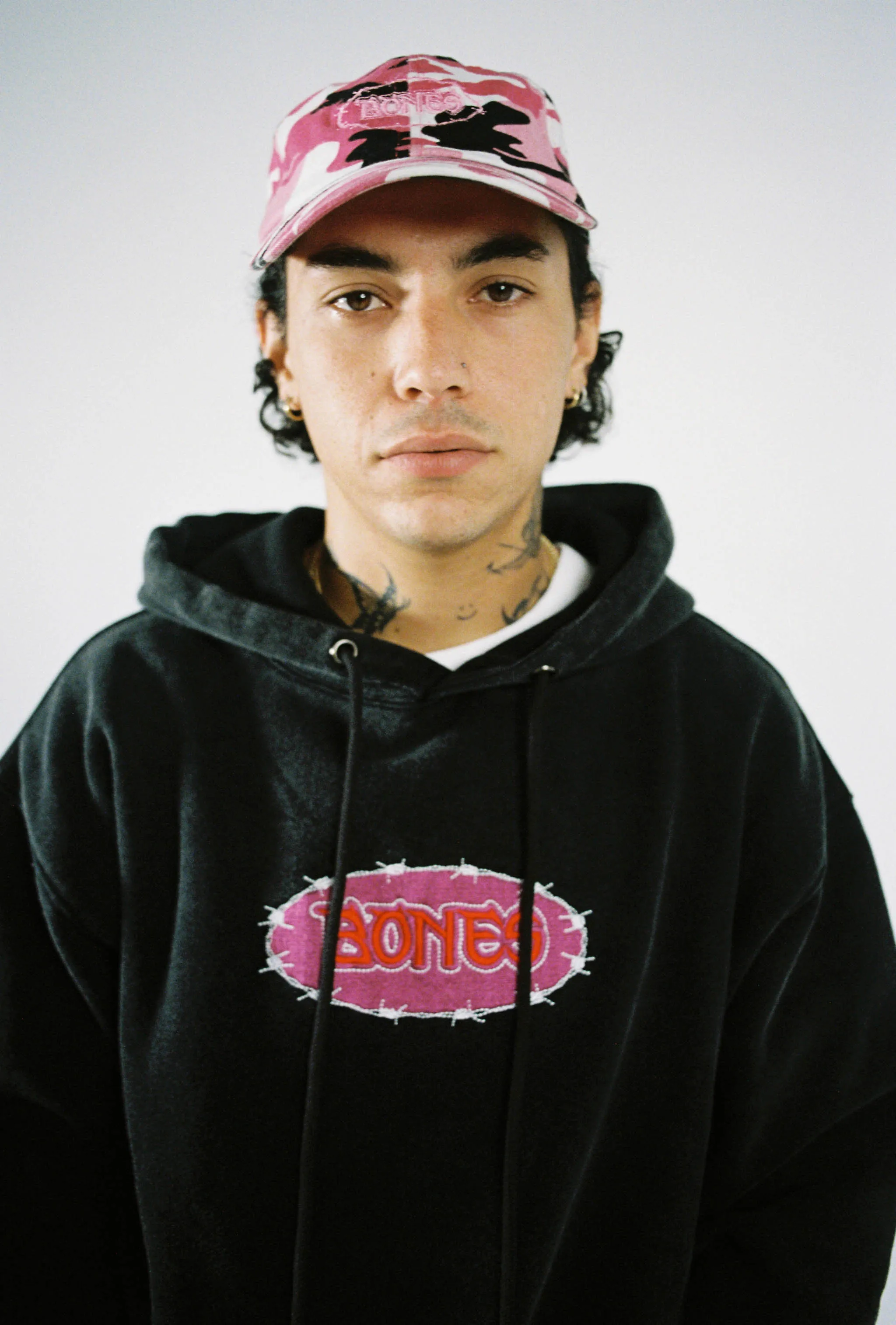 BILLY BONES CLUB BONES BARB DAD HAT - PINK CAMO