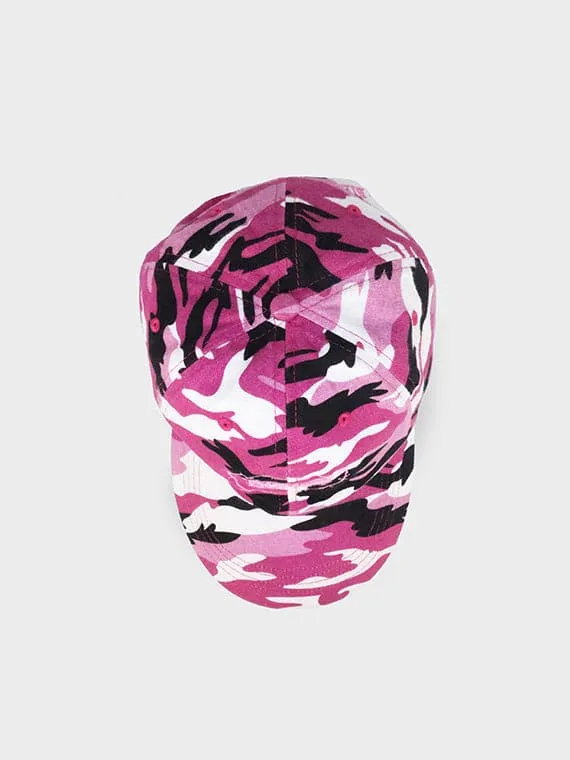 BILLY BONES CLUB BONES BARB DAD HAT - PINK CAMO