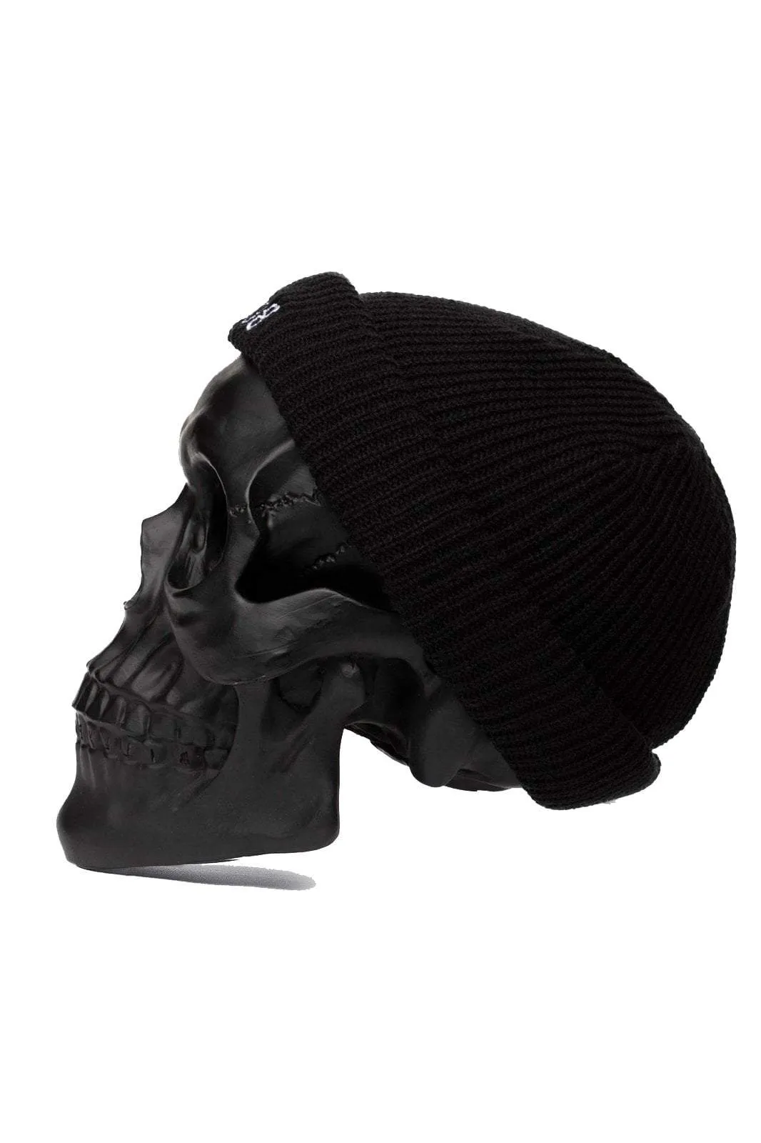 BILLY BONES CLUB DOCKER FIT BEANIE - BLACK