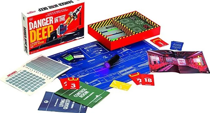 Board game Professor Puzzle Danger in the Deep Professor Puzzle Danger in The Deep
