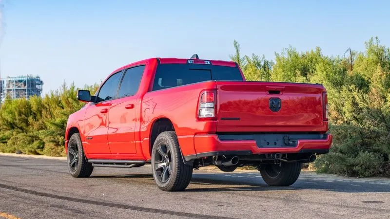 Borla S-Type Cat-Back Exhaust System (Dual Rear Exit, Black Tips): Ram 3.6L V6 1500 2019 - 2024