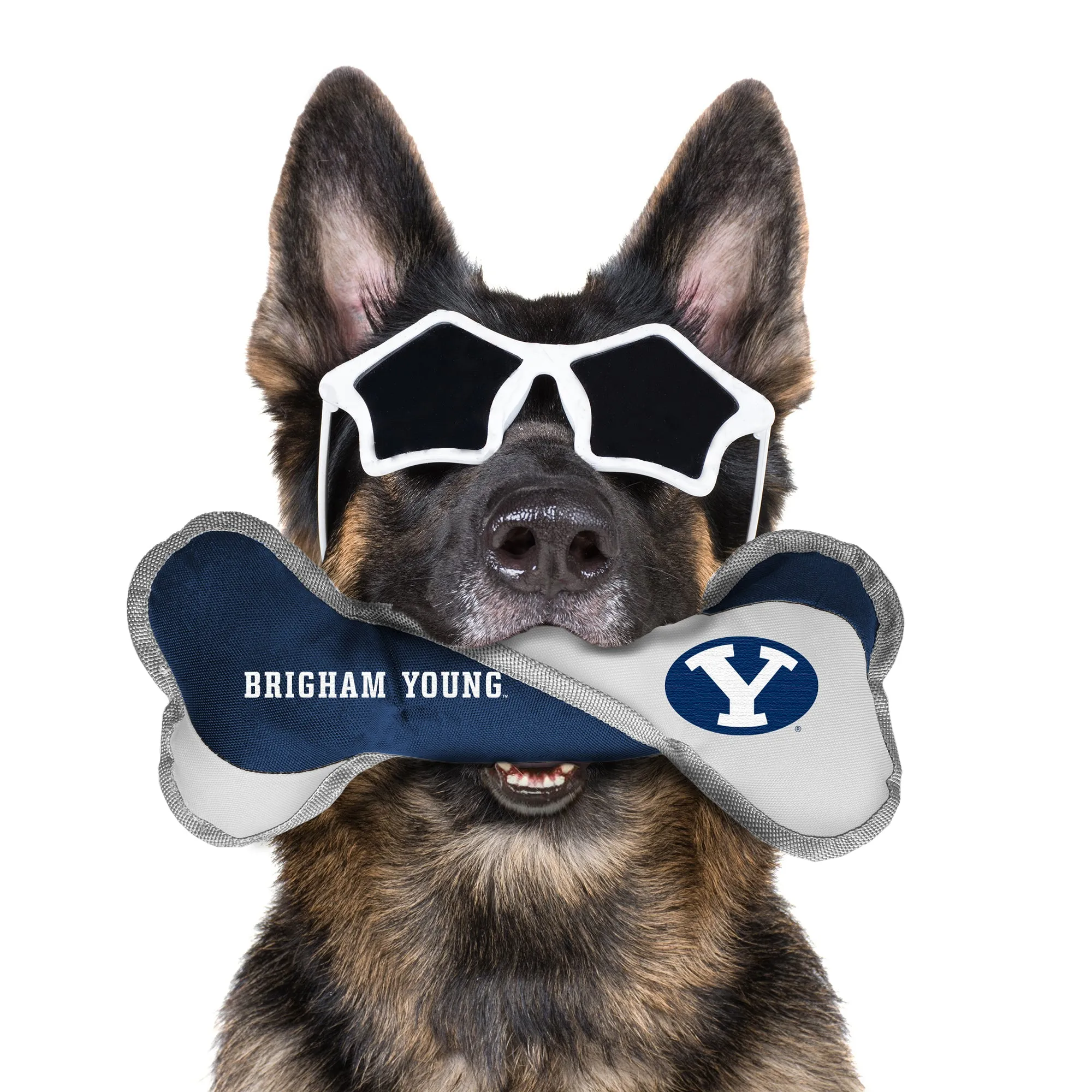 Brigham Young University Pet Tug Bone