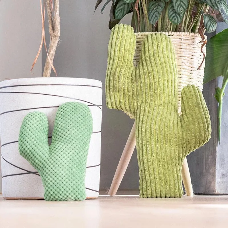 Cactus Catnip Cat  Plush Toy