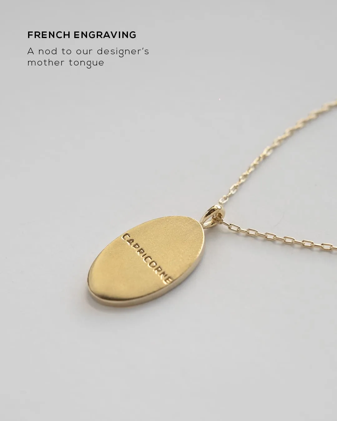 Capricorn Zodiac Necklace