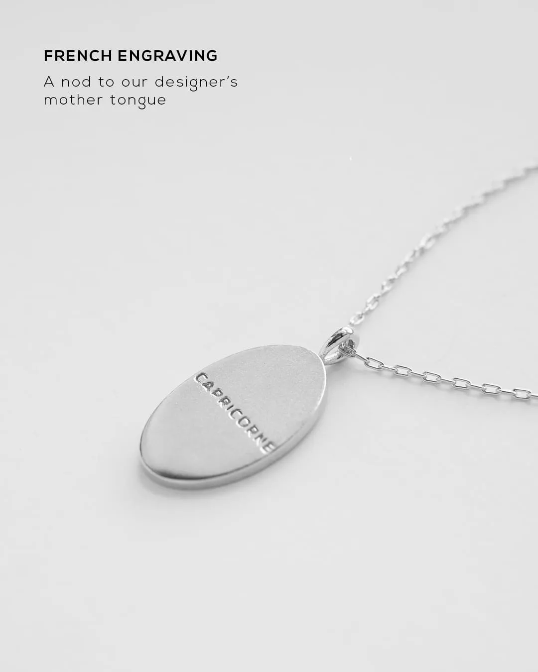 Capricorn Zodiac Necklace