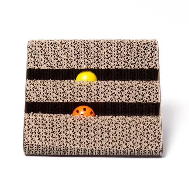 Cat Scratcher with Balls