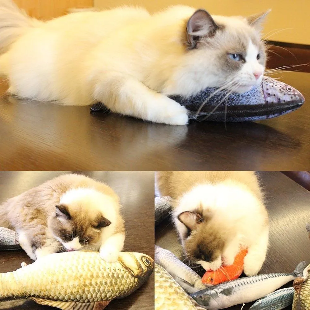 Cat Toy Fish Plush Toy