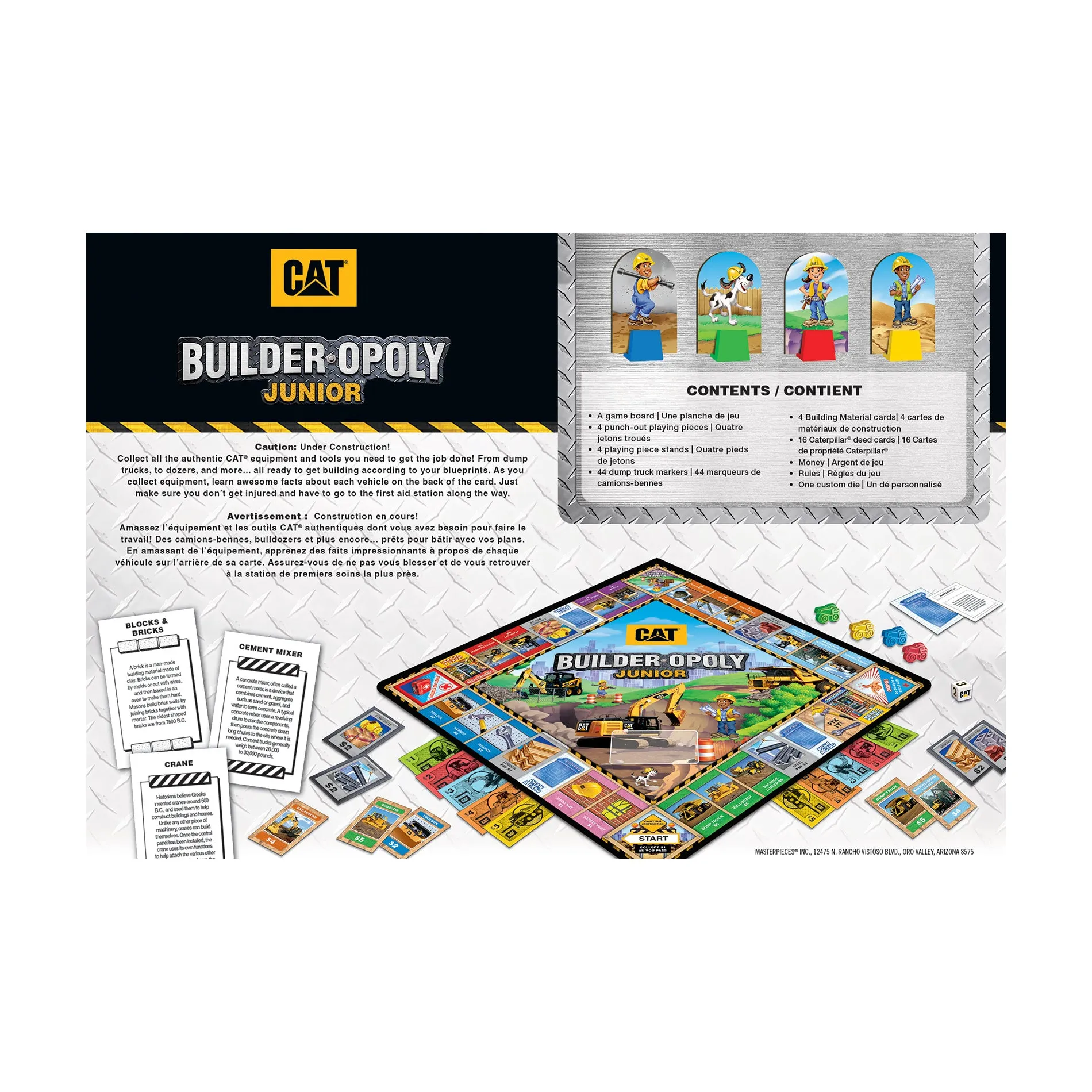 Caterpillar - Builder Opoly Junior