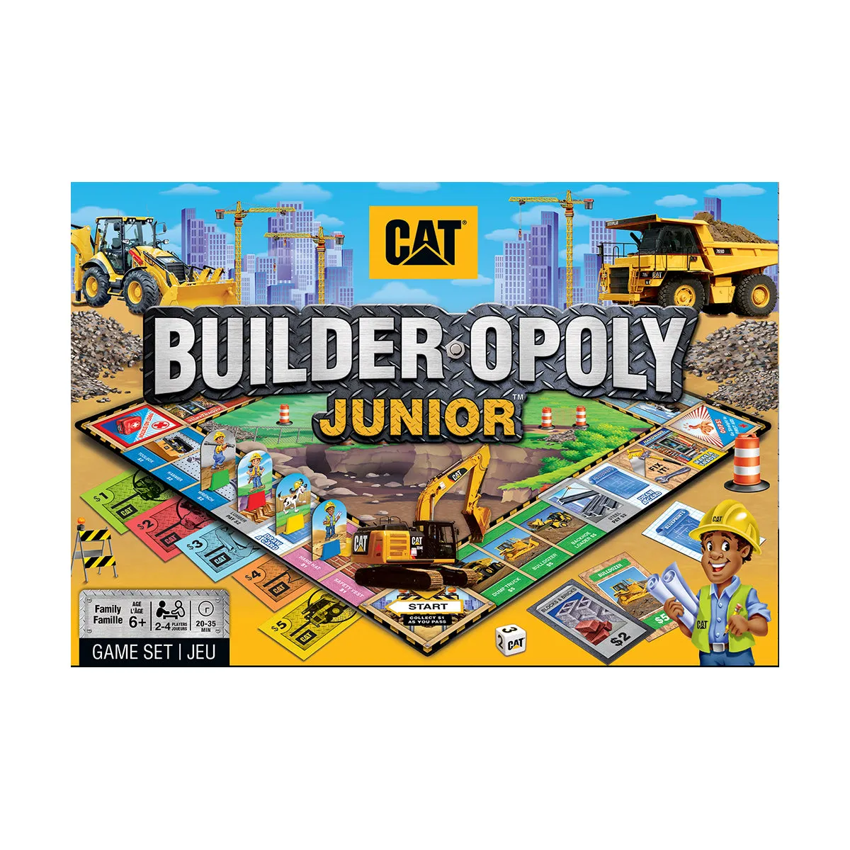 Caterpillar - Builder Opoly Junior