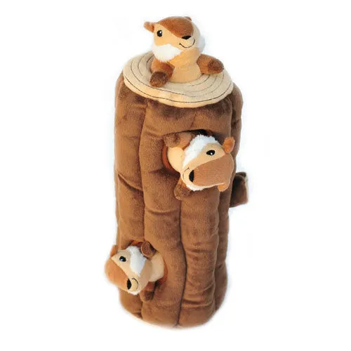 Chimpunk Log Burrow Toy