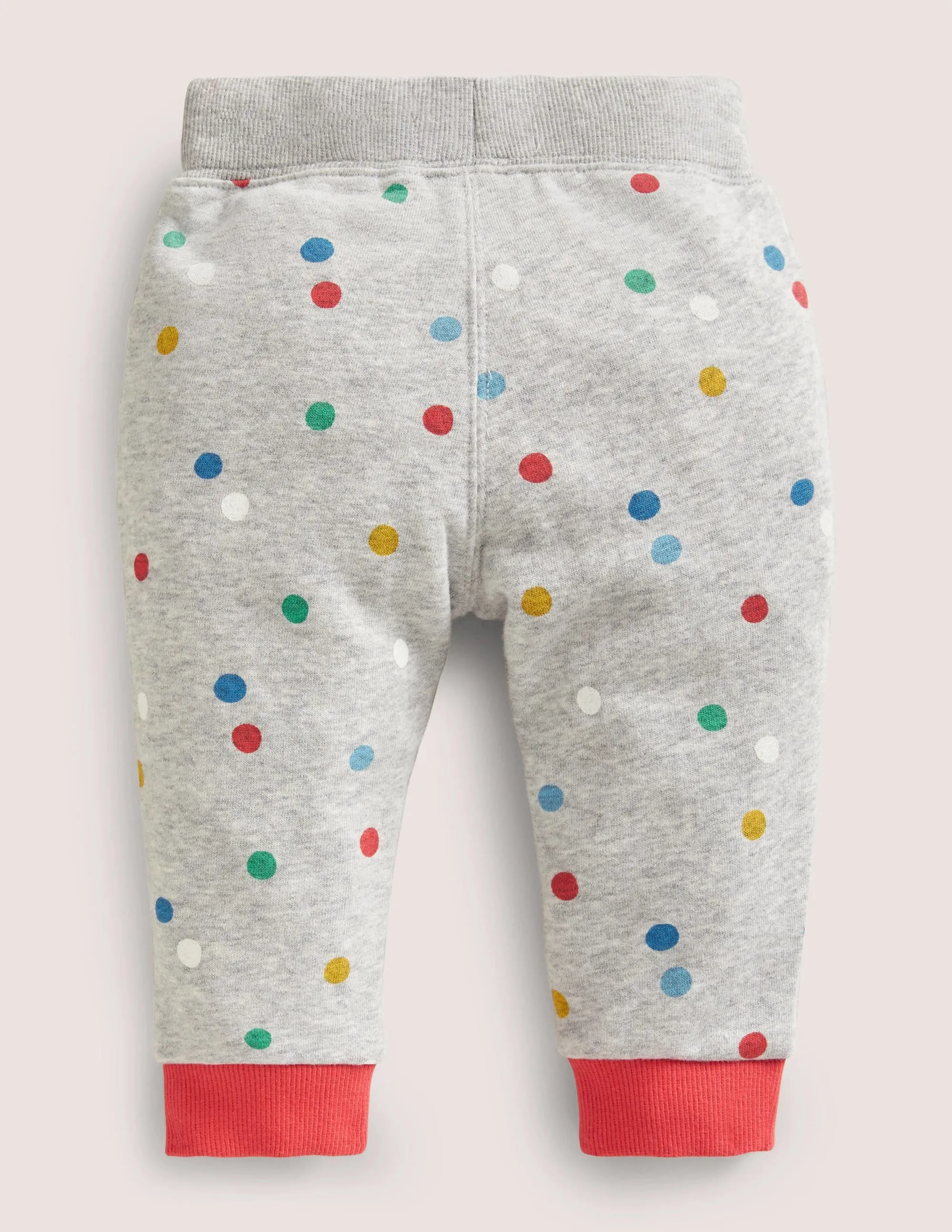 Cosy Jersey Bottoms-Grey Marl Painted Spot