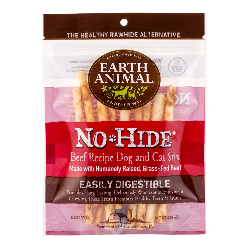 Earth Animal Beef No-Hide® Stix Dog Chews