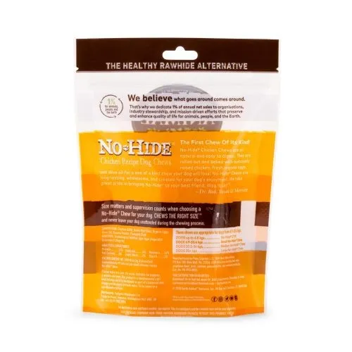 Earth Animal No-Hide ®  Chicken Small Chews 2pk 68g