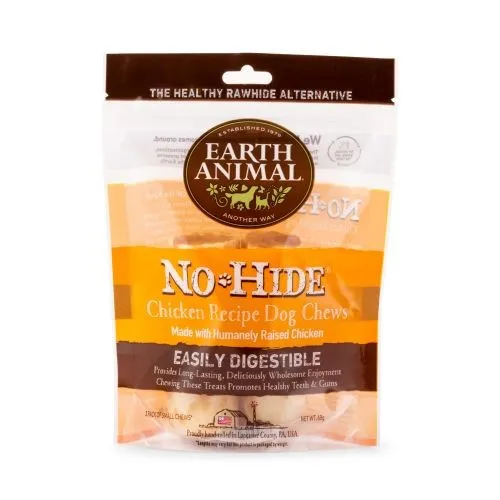 Earth Animal No-Hide ®  Chicken Small Chews 2pk 68g