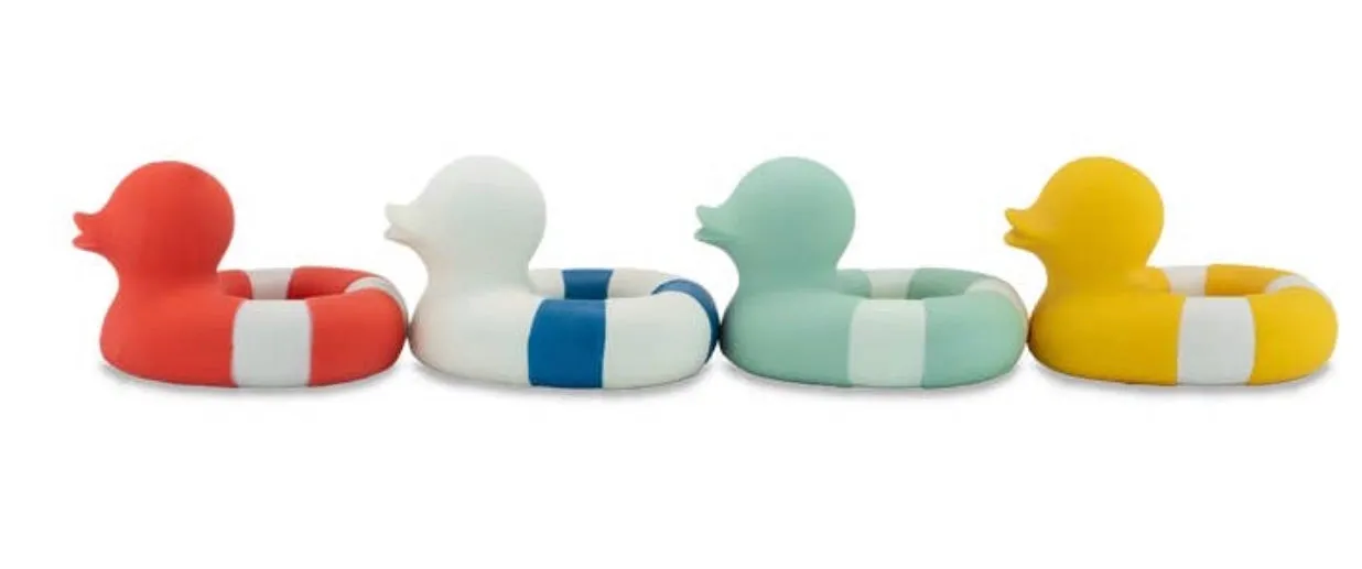 Flo the Floatie, A natural Rubber Duckie