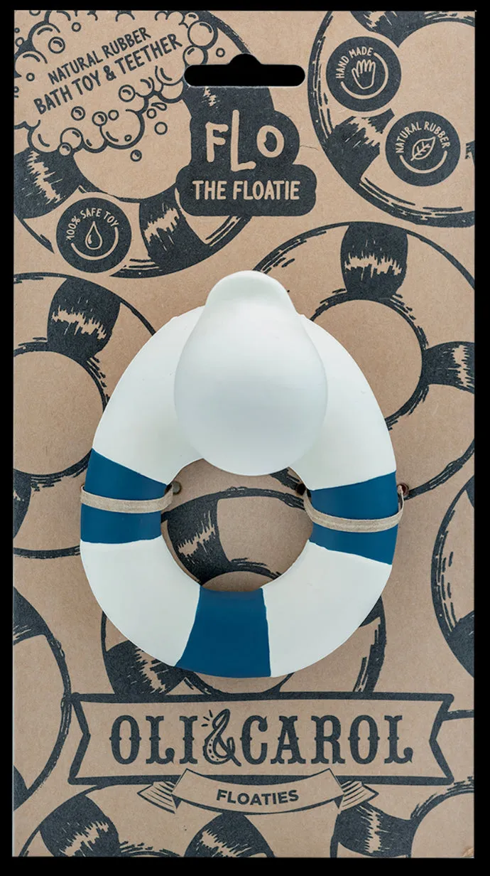 Flo the Floatie, A natural Rubber Duckie
