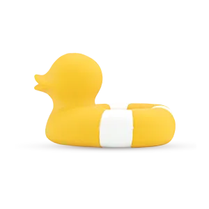 Flo the Floatie, A natural Rubber Duckie