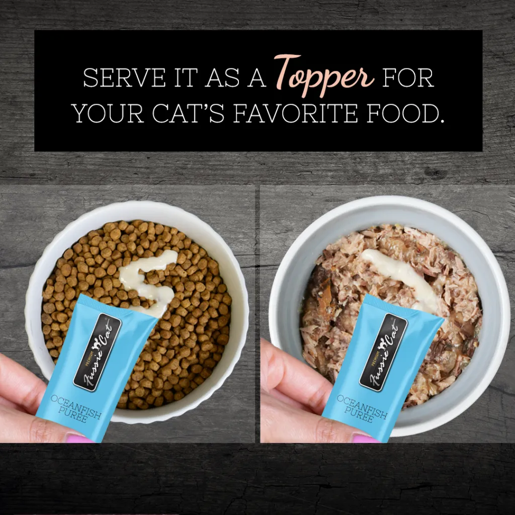 Fussie Cat Puree Oceanfish Cat Treat