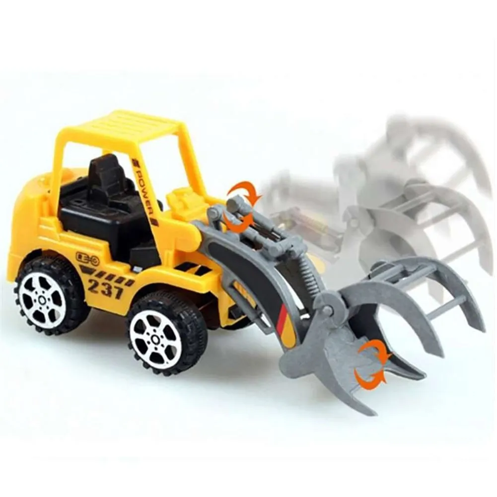 kids toys 1Pc Kids Mini Excavator Model Car Toys Engineering Vehicle Car Model Excavator Boy Educational Toy Gift For Boys