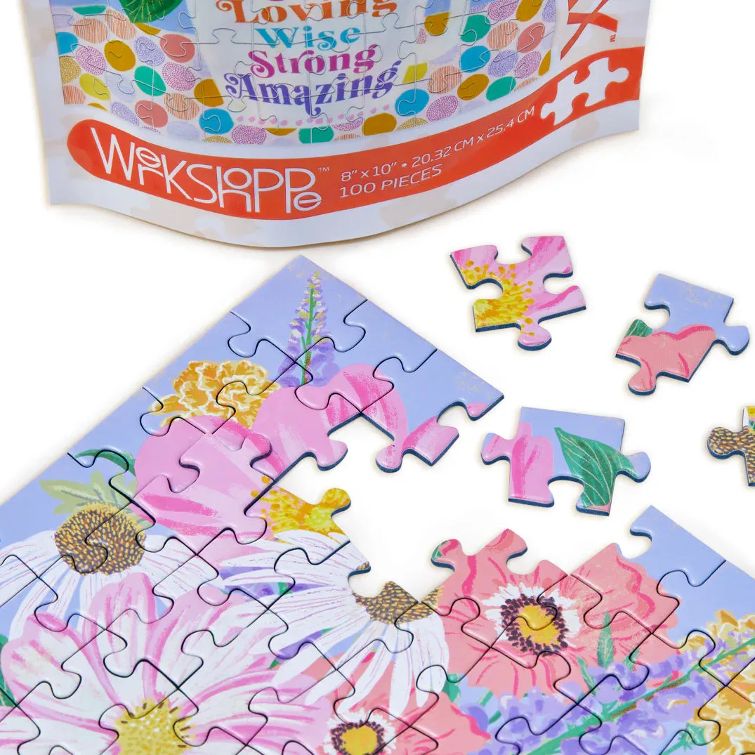 Kind Loving Strong- 100 Piece Kids puzzle