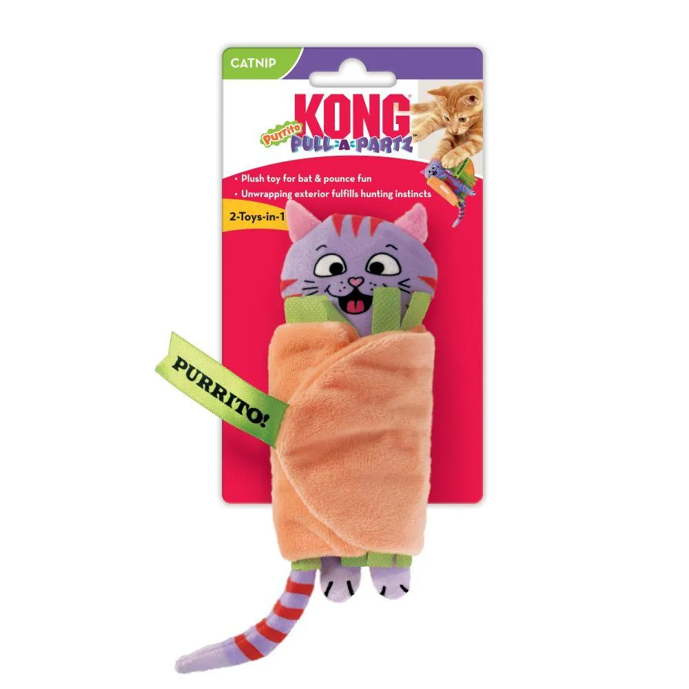 Kong Cat Toy Pull-A-Partz Purrito