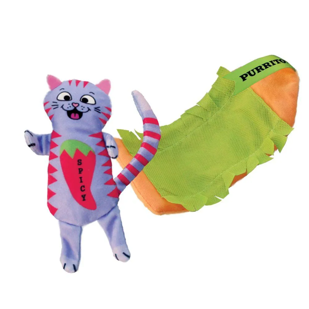 Kong Cat Toy Pull-A-Partz Purrito