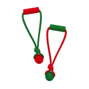 Kong Holiday Jaxx Brights Tug w/Ball Medium