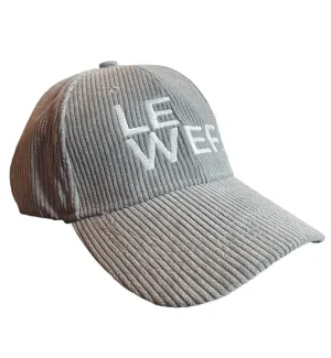 Le Ride. Corduroy Caps Grey (WEF)