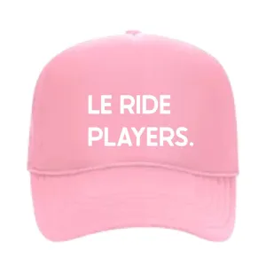 Le Ride. Trucker Foam Cap Le Ride Players Pink