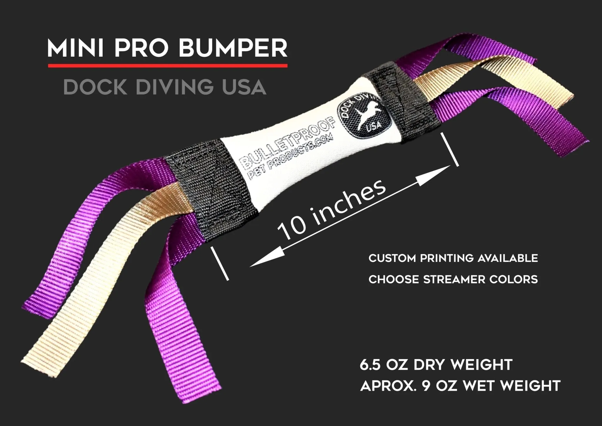 Mini Dock Diving Bumper Tug - Competition Series