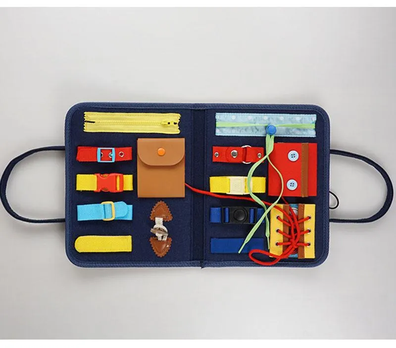 Montessori Toys Early Educational Fine Motor Training Self-care Ability Children Game Preschool Kids Toy for Girls Boys