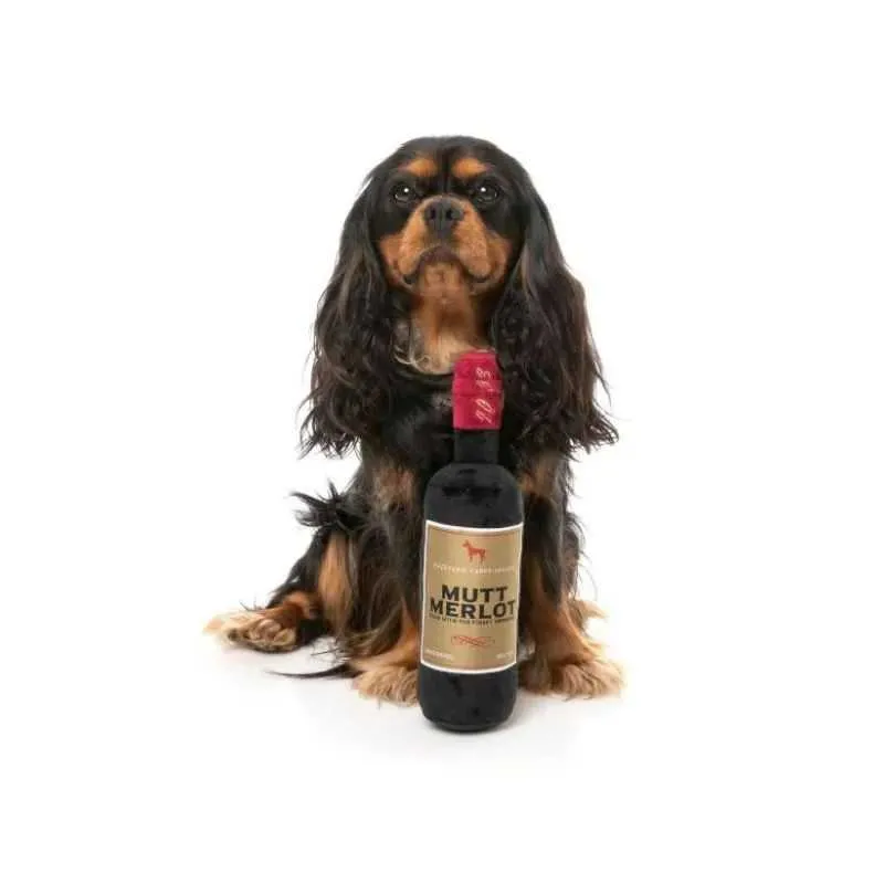 Mutt Merlot Dog Toy