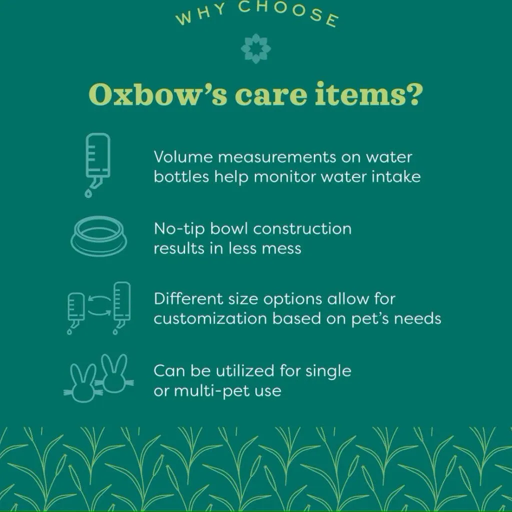 Oxbow Enriched Life Rectangle Litter Pan with Removable Shield For Small Animals
