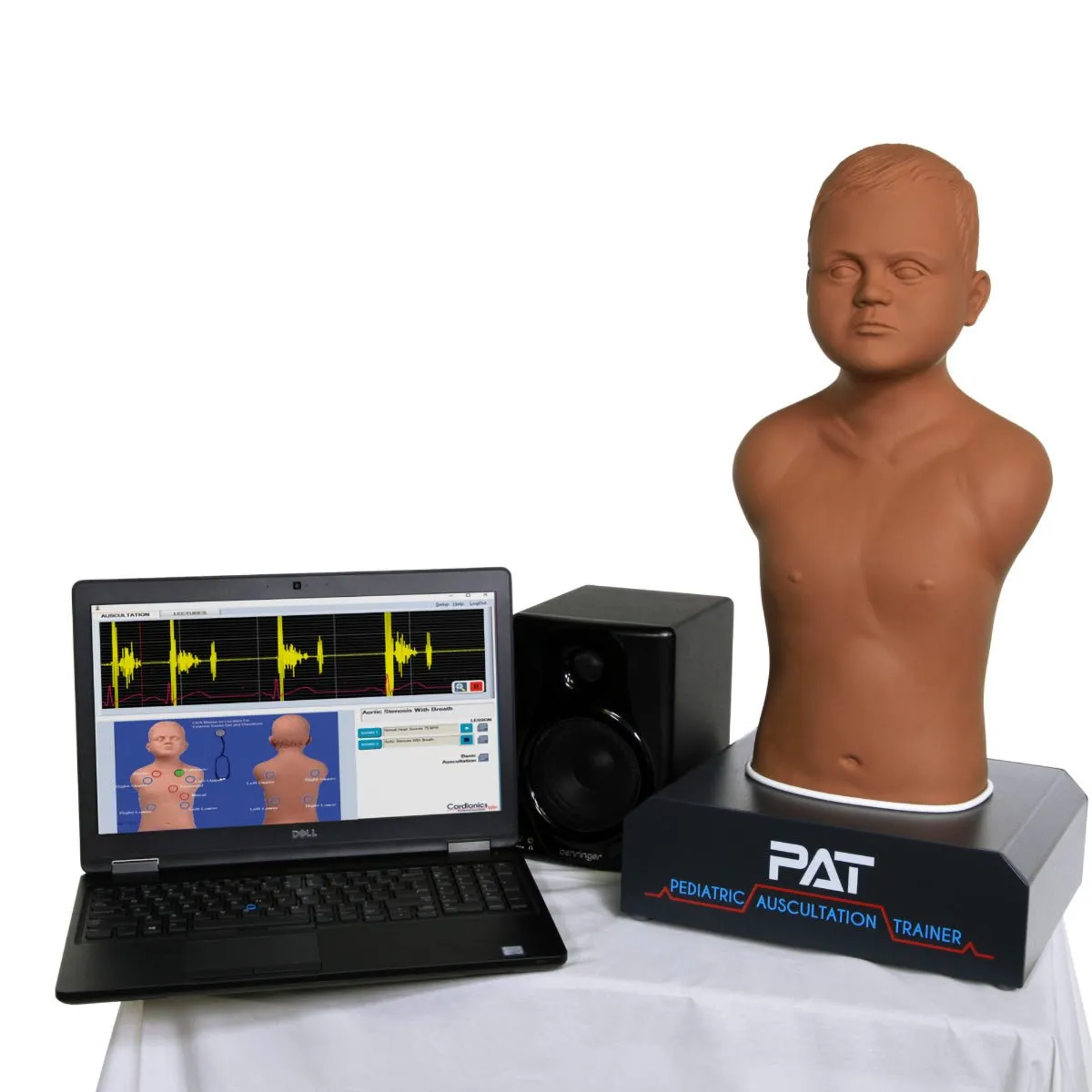 PAT<sup>®</sup> the Pediatric Auscultation Trainer, Dark