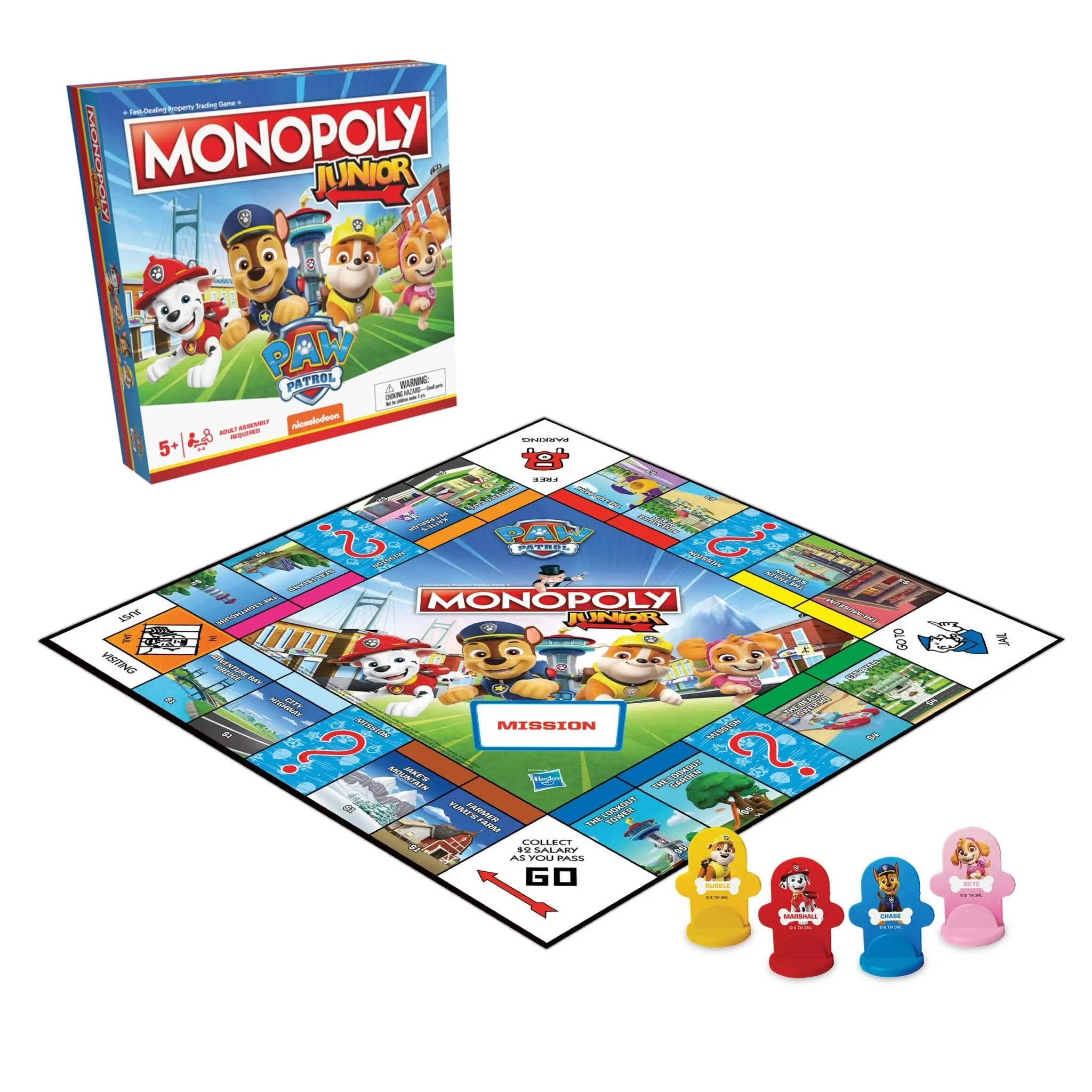 PAW Patrol MONOPOLY JR