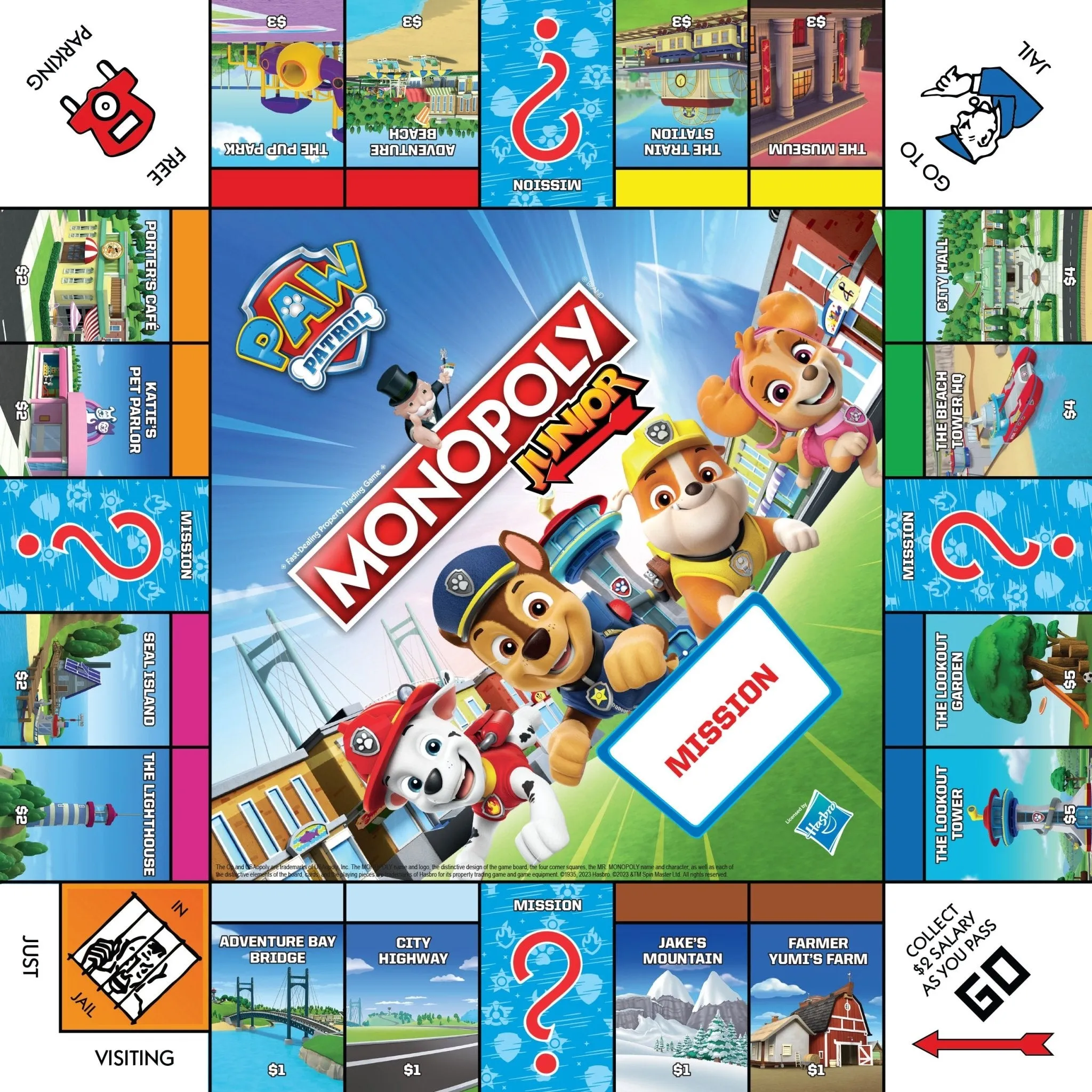 PAW Patrol MONOPOLY JR